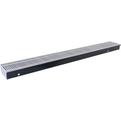 Внутрипольный конвектор STOUT SCN-1100 80х190х1600 (Решётка роликовая) правое подключение, SCN-1100-0819160