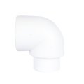 Угольник Политэк d=32 90* внутр./наруж.  для полипропиленовых труб под сварку (цвет белый), 9422003290