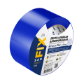 Лента клейкая армированная 50х25000, синяя, SANFIX