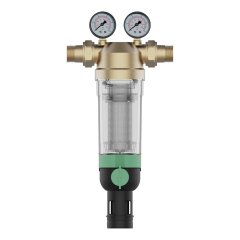 F76S-11/4С Фильтр тонкой очистки с обратной промывкой DN32 (1 1/4) 100мк на холодную воду ХК F76S-11/4С