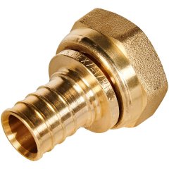 Переходник с накидной гайкой ROMMER 25xG 1 для труб из сшитого полиэтилена аксиальный