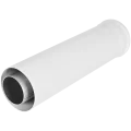 Удлинитель дымохода традиционный коаксиальный ROMMER D80(п-м)/125(м-п), L500