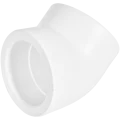 Угольник Pro Aqua d= 63 PP-R 45 градусов Белый