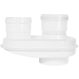 Адаптер моноблочный для перех. на двухтрубную систему конденсац. ROMMER c D60(п)/100(п) на D80(м)/80(м)