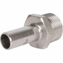 Вставка ROMMER переходная НПр-НР, 18х1, из нержавеющей стали прессовой, RSS-1024-000181