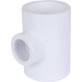 Тройник переходной Политэк 40х25х40 для полипропиленовых труб под сварку (цвет белый), 9300402540
