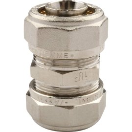 Муфта TIEMME соединительная (26х3.0) для металлопластиковых труб винтовой, 1600045