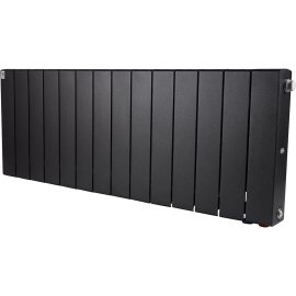 Радиатор биметаллический RIFAR SUPReMO VENTIL 350 SVR 14 секций нижнее правое подключение (Цвет АНТРАЦИТ), 4RS35.VR-14-AN