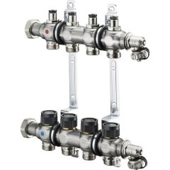 Группа коллекторная Oventrop Multidis SF со встроенными регулирующими вставками на 10 контура, 1405560