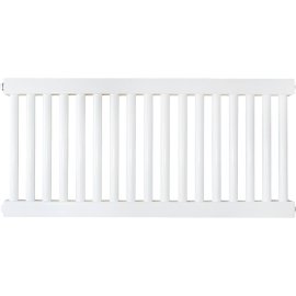 Трубчатый стальной радиатор КЗТО РС 1-500-17 секций 1/2 боковое подключение RAL9010, РС15001712RAL9010