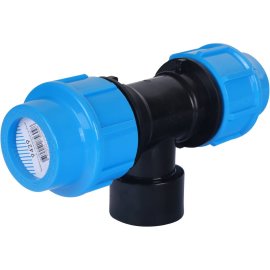 Тройник Джилекс с внутренней трубной резьбой 32 х 1 х 32, 9429