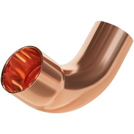 Отвод JINTIAN 90° ВП-НП 28 из меди под пайку, JT-15001A28E