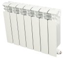 Радиатор биметаллический RIFAR BASE 350 7 секций боковое подключение (белый RAL 9016), 1RB35-7
