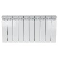 Радиатор биметаллический STOUT ALPHA 350 10 секций боковое подключение (белый RAL 9016)