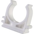 Крепление Политэк d=25 для полипропиленовых труб под сварку (цвет белый), 9000000025