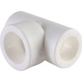 Тройник переходной Политэк 20х25х20 для полипропиленовых труб под сварку (цвет белый), 9300202520