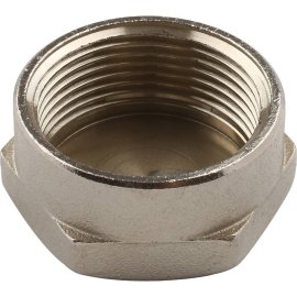 Заглушка TIEMME ВР никелированная 1 1/4 для стальных труб резьбовой, 1500489