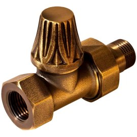 Вентиль RETROstyle RS 220B латунный 1/2 прямой нижний, v 674   1/2