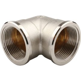 Угольник TIEMME ВВ никелированный 1 1/4х1 1/4 для стальных труб резьбовой, 1500353