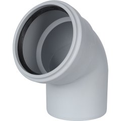 Отвод канализационный бесшумный STOUT D110х67°, SKB-0011-011067