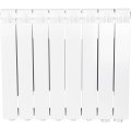 Радиатор алюминиевый STOUT Bravo 500 8 секции нижнее правое подключение (белый RAL 9010), SRA-0120-050008