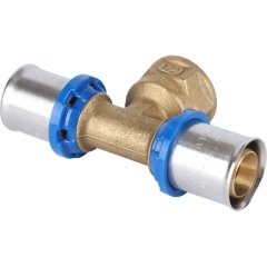 Тройник-переходник APE с внутренней резьбой 20х1/2 х20 для металлопластиковых труб прессовой, ARL2103202