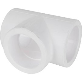 Тройник Kalde d=50 для полипропиленовых труб под сварку (цвет белый), R.3212-teo-500000