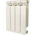 Радиатор биметаллический Global STYLE PLUS 350 4 секции боковое подключение (белый RAL 9010), STP03501004