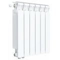 Радиатор биметаллический RIFAR MONOLIT VENTIL 500 MVL 7 секций нижнее левое подключение (белый RAL 9016), 3RM50.VL-7
