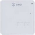 Проводной комнатный регулятор STOUT R-9z, белый, STE-0101-009003