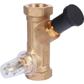 Вентиль балансировочный Watts BP SRV-IG25 с расходомером и функцией Memostop, 10010156