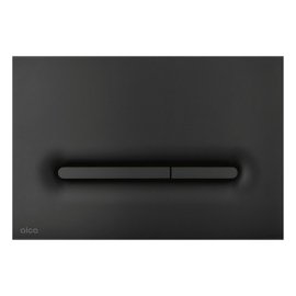 Кнопка управления AlcaPlast для скрытых систем инсталляции черный матовый, M1878