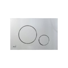 Кнопка управления AlcaPlast для скрытых систем инсталляции хром матовый, M672