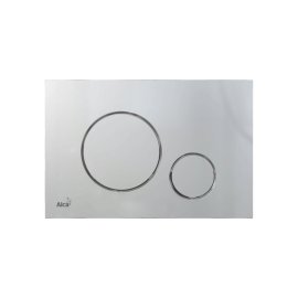 Кнопка управления AlcaPlast для скрытых систем инсталляции хром матовый, M672