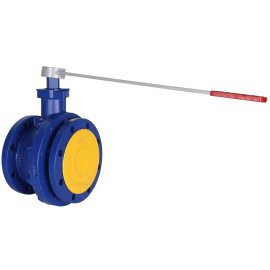 Кран шаровой ZETKAMA 565A Ду125 Ру16 фланцевый, 565A125C09