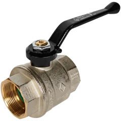 Кран шаровой BUGATTI Oregon (ручка-рычаг алюминий) внут-внут резьба 1 1/2