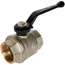 Кран шаровой BUGATTI Oregon (ручка-рычаг алюминий) внут-внут резьба 1 1/2