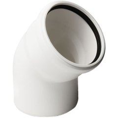 Отвод Pro Aqua Белый Stilte D75/30, ST100730W