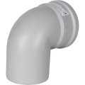 Отвод канализационный бесшумный STOUT D110х87,5°, SKB-0012-011087