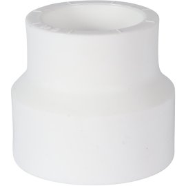 Муфта переходная Политэк 50х40 внутр./внутр. для полипропиленовых труб под сварку (цвет белый), 9000005040