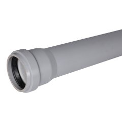 Труба канализационная бесшумная STOUT 58х1500 мм, SKB-0001-058150