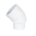 Угольник Политэк d=25 45* внутр./наруж. для полипропиленовых труб под сварку (цвет белый)