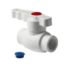 Кран шаровой полнопроходной Pro Aqua d=75 PP-R Белый, PA40020