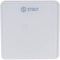 Проводной комнатный датчик STOUT C-7p, белый, STE-0101-007001