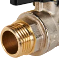 Кран шаровой полнопроходной STOUT ВР/НР ручка бабочка 1/2