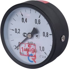 Манометр общетехнический РОСМА 63 мм 150 градусов 1/4 давление 1 МРа осевое присоединение ТМ-310Т