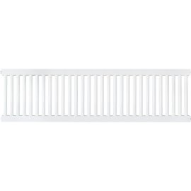 КЗТО РС 1-500-29 1/2 Радиатор стальной трубчатый RAL 9016 (кронштейны в комплекте), РС15002912