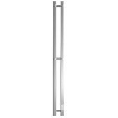 Полотенцесушитель STOUT электрический ROCK quadro 120*08 Полированный 2 опоры, SHQ-R1Q0-012008