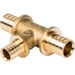 Тройник переходной STOUT 20x16x20 для труб из сшитого полиэтилена аксиальный, SFA-0014-201620