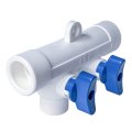 Коллектор с шаровым краном универсальный PPR 25х20/2, RTP